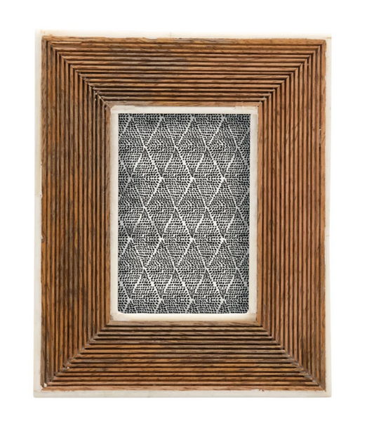 MANGO WOOD & BONE FRAME