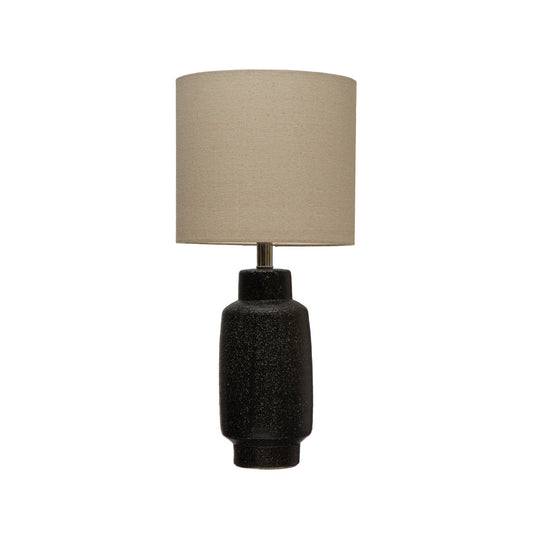 TERRA-COTTA TABLE LAMP