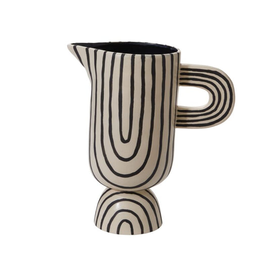 CONTOUR PITCHER 9.5" X4.75"X10.25"