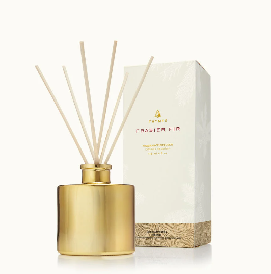 Frasier Fir Petite Gold Reed Diffuser 4 oz