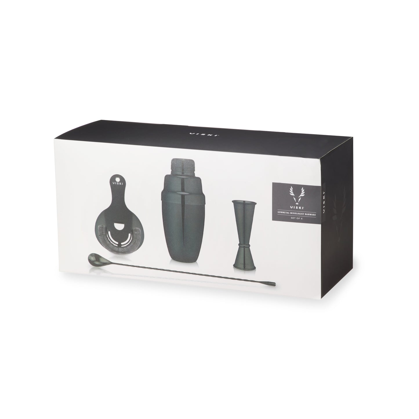 GUNMETAL MIXOLOGIST BARWARE SET