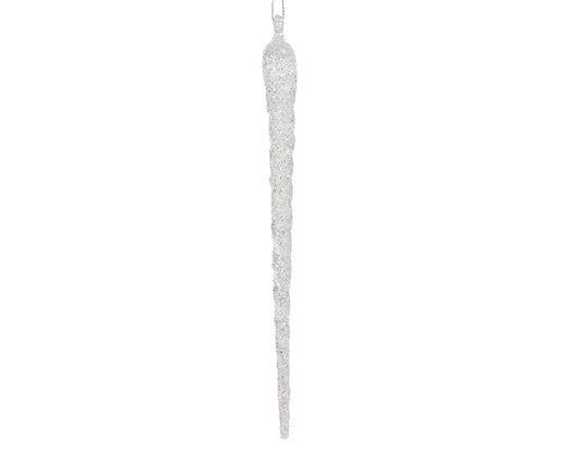 ICICLE ACRYLIC GLITTER-TRANSPARENT/SILVER